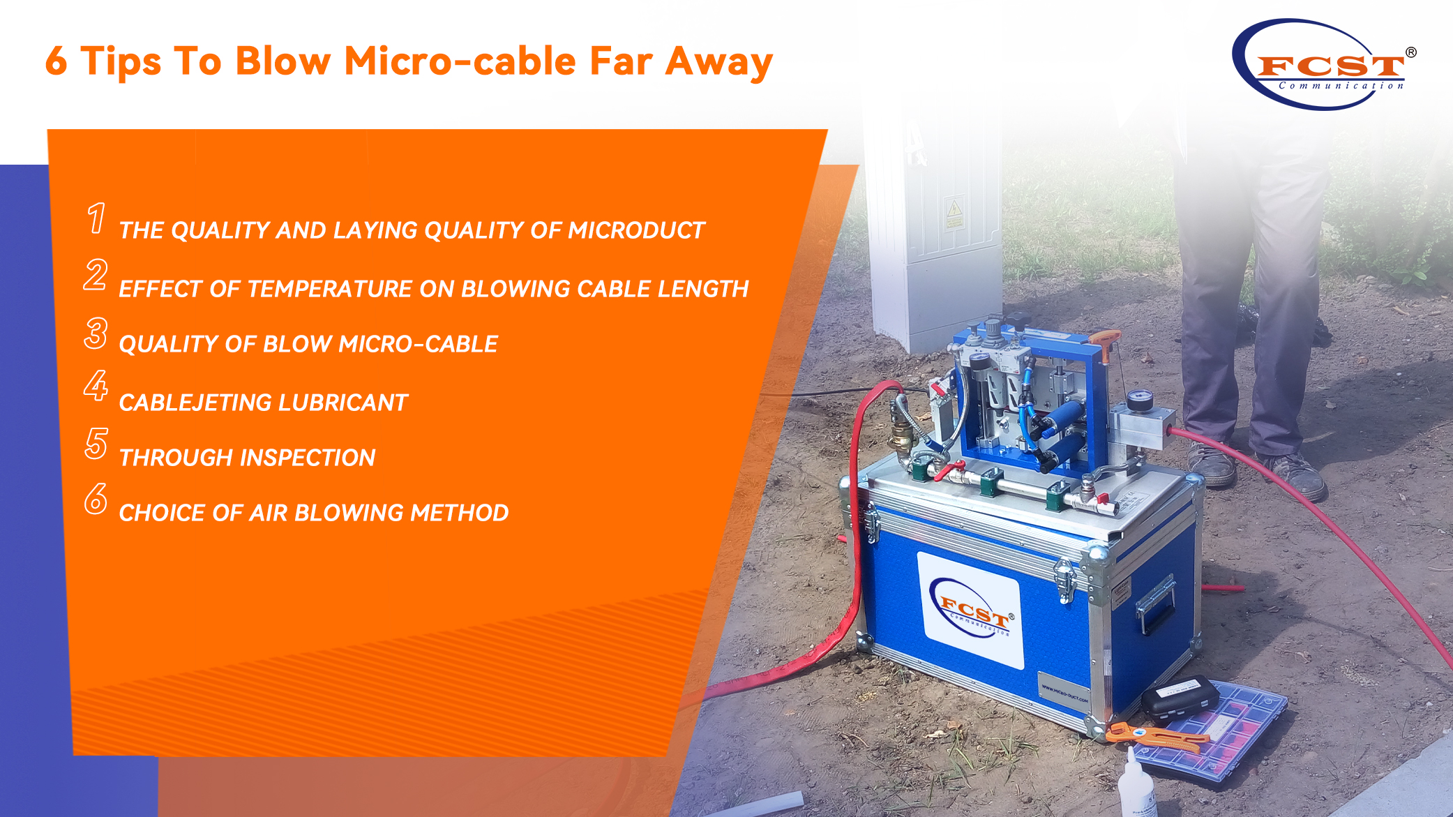 6 Tips To Blow Micro-cable Far Away