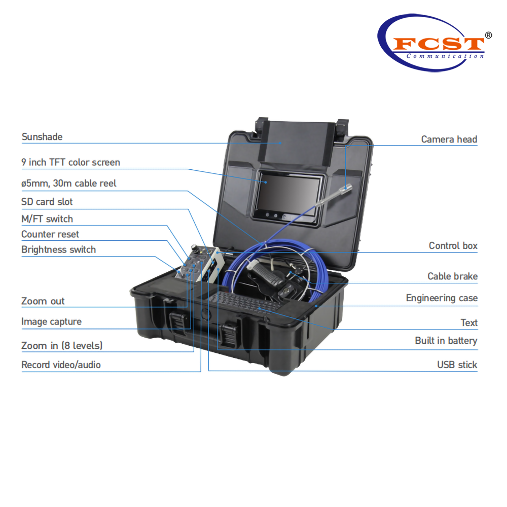 FCST-TDD02 Telecom Duct Detector 